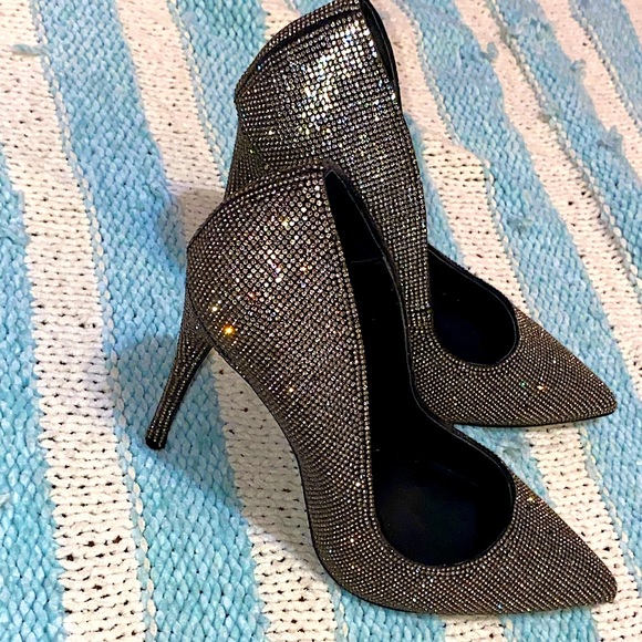 Rhinestone pumps - Picture 4 of 8